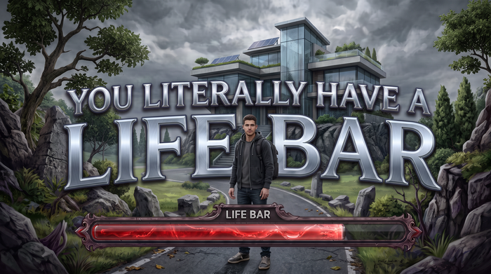 You Literally Have a Life Bar