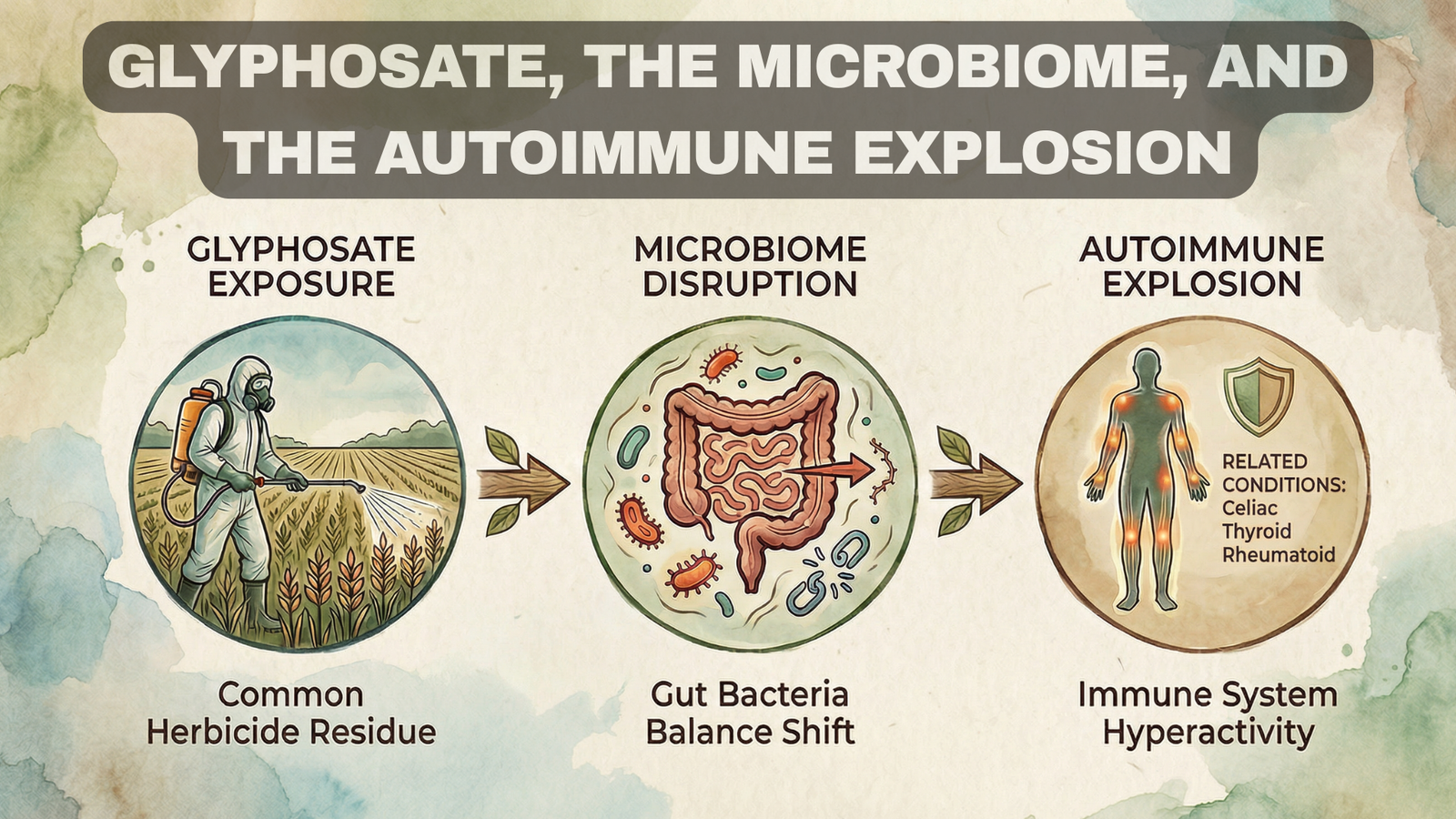 Glyphosate, the Microbiome, and the Autoimmune Explosion