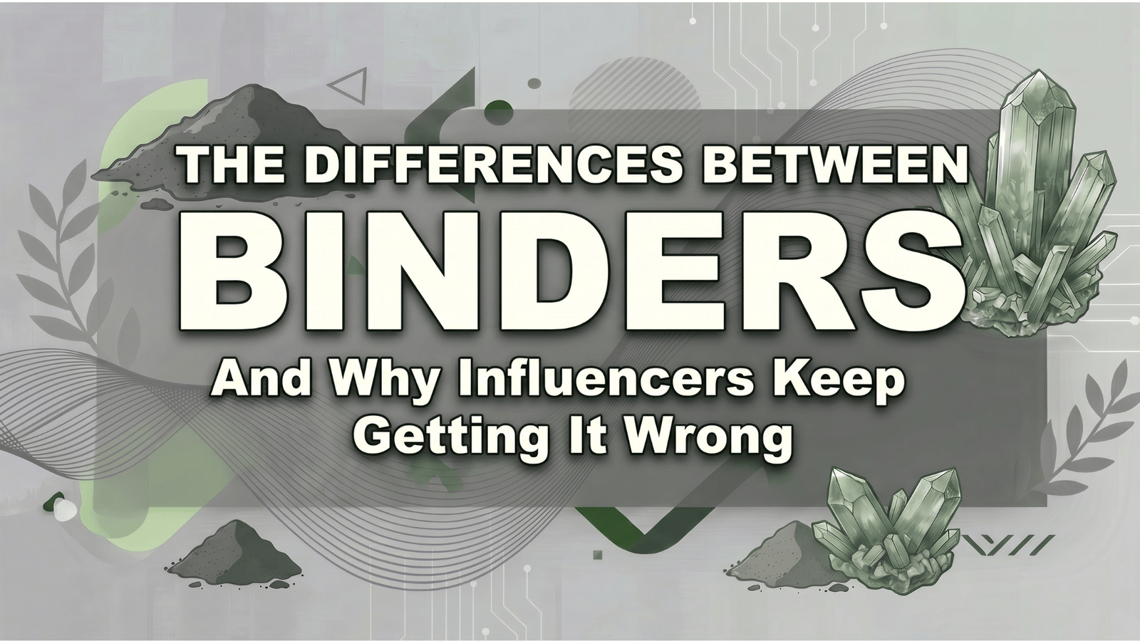 The Difference Between Binders and Why Influencers Keep Getting It Wrong