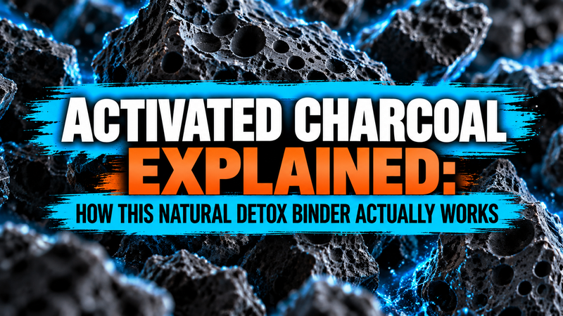 Activated Charcoal Explained: How This Natural Detox Binder Actually Works