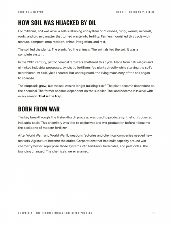 Chapter 4 — The Petrochemical Fertilizer Problem