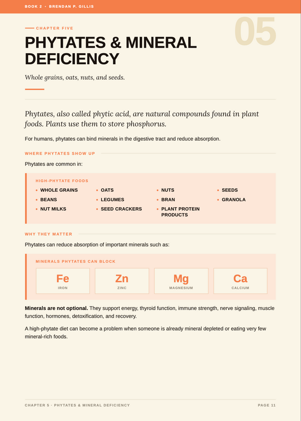 Chapter 5 - Phytates & Mineral Deficiency