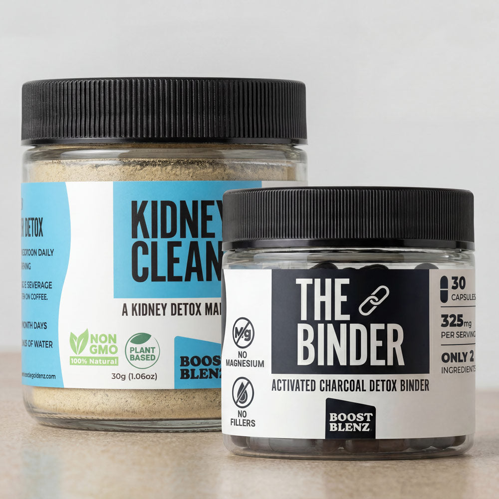 Kidney Cleanse plus The Binder combo by Boost Blenz