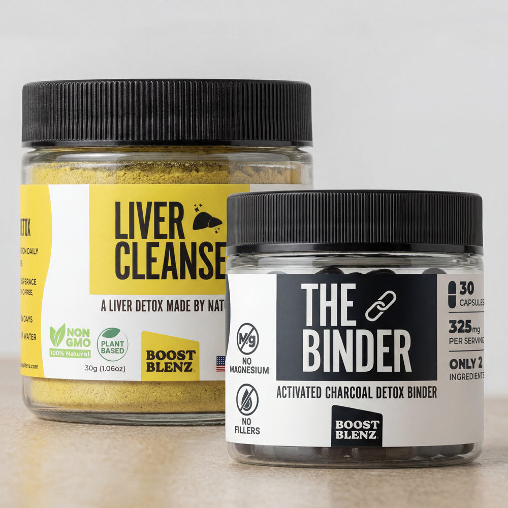 Liver Cleanse plus The Binder combo by Boost Blenz