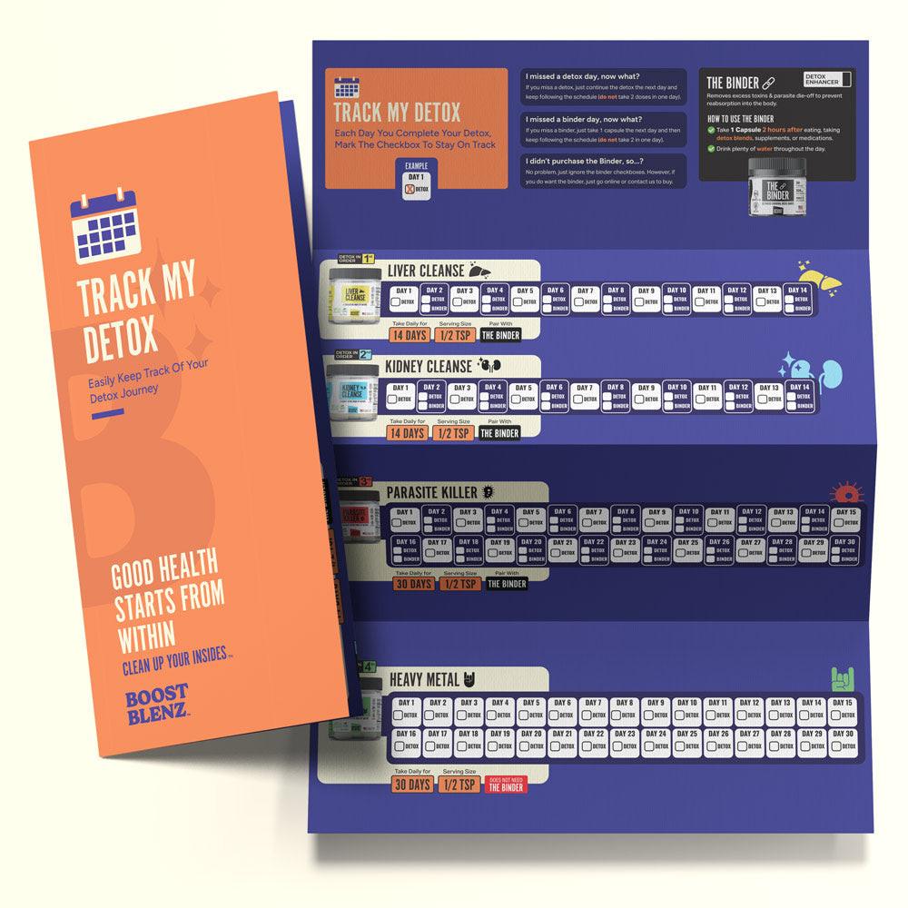 Track your parasite detox