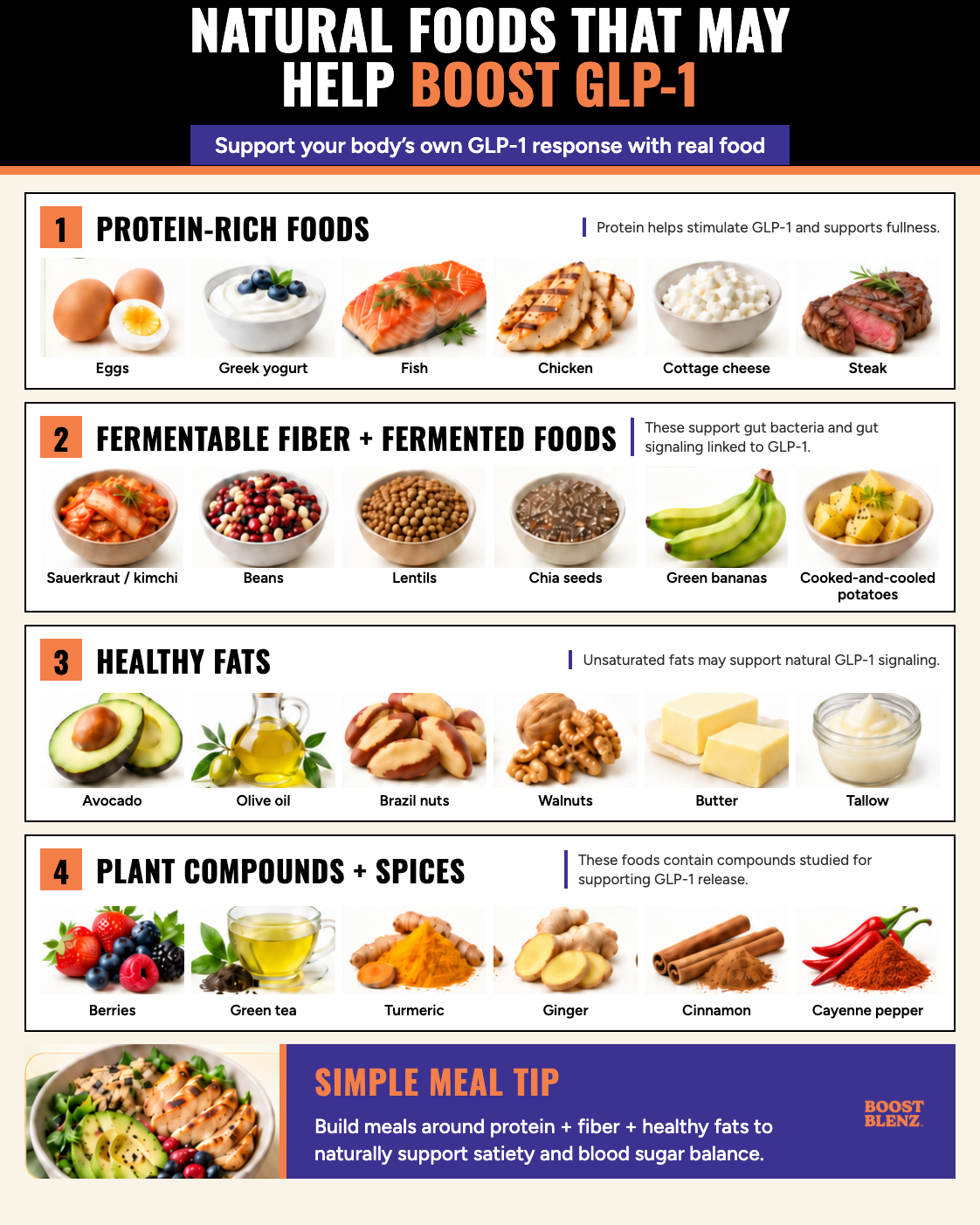 Eat whole foods that actually look like food.