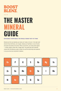 Master Mineral Guide