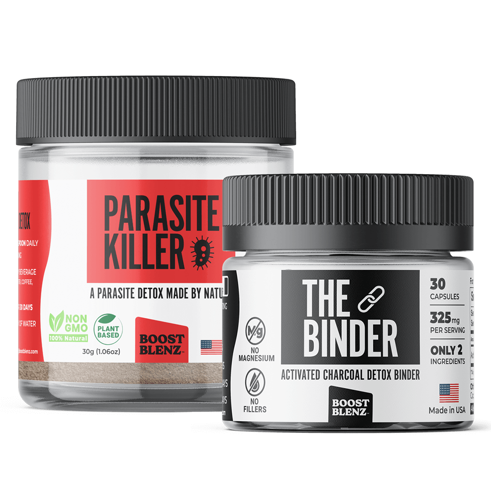 Parasite detox and charcoal binder